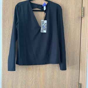 Black long sleeve shirt